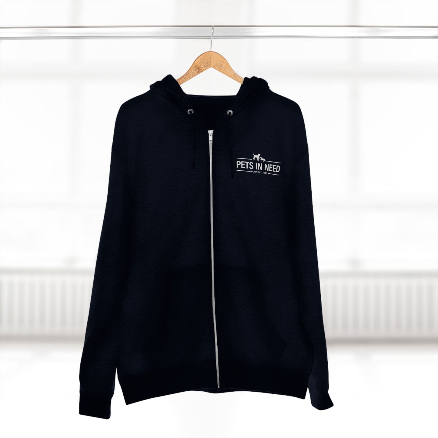 Pets in Need Zip Hoodie - Cozy Hoodie for Animal Lovers