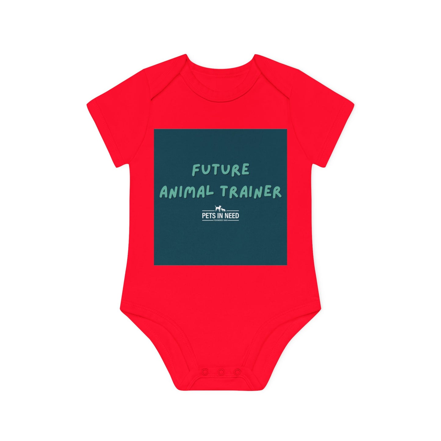 Future Animal Trainer Baby Organic Short Sleeve Bodysuit