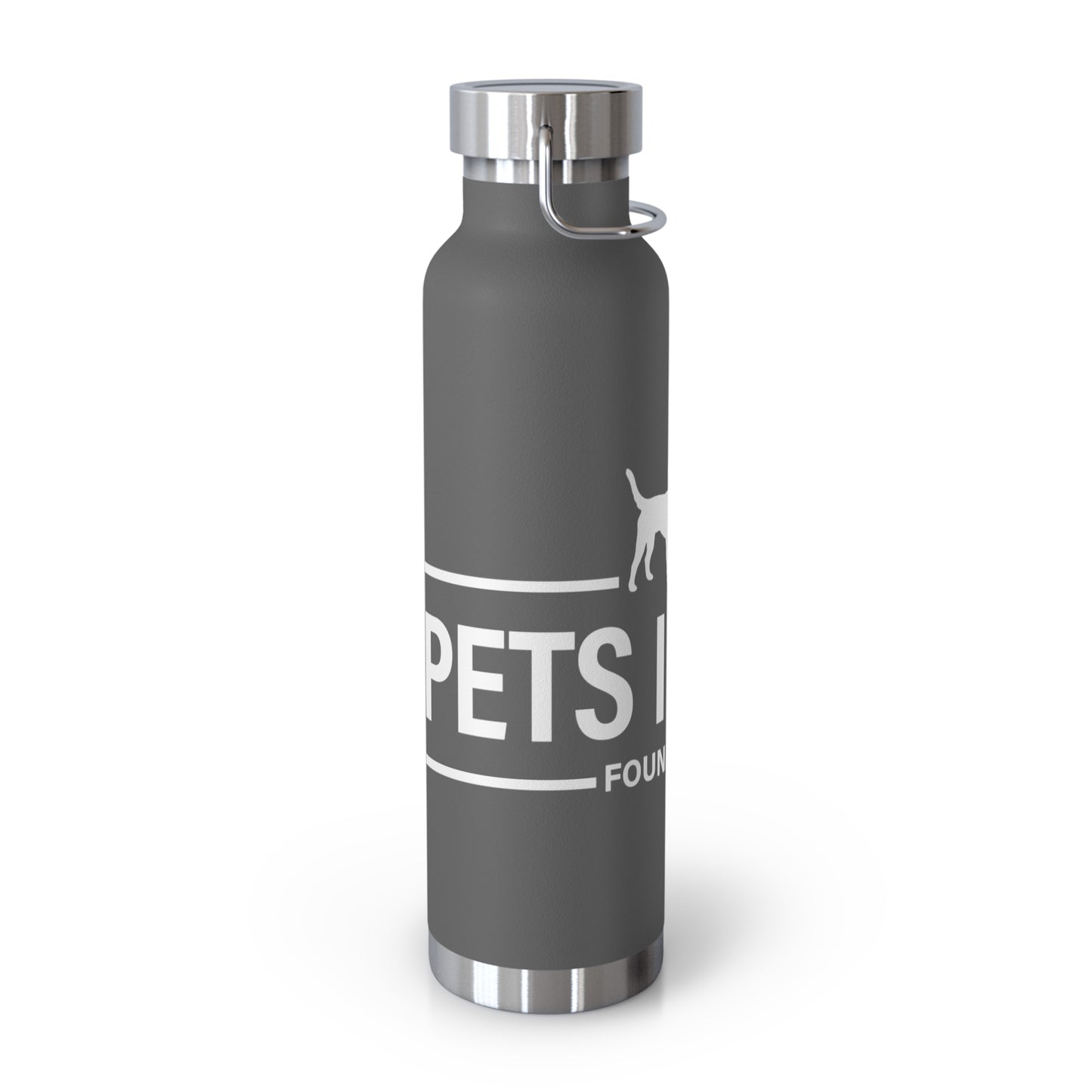 Copper Pets Insulated Bottle - 22oz Water Bottle for Animal Lovers