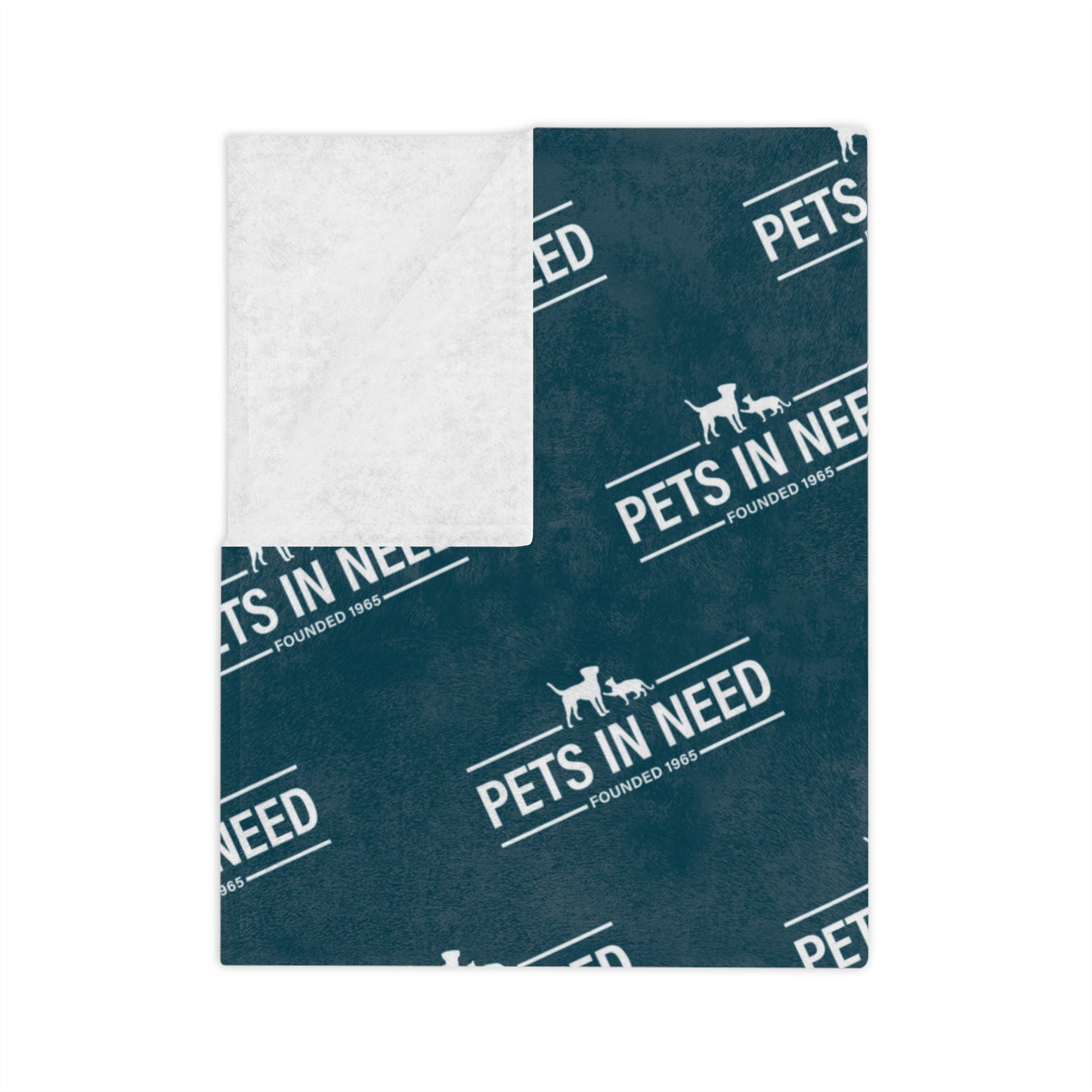 Pets in Need Velveteen Microfiber Blanket
