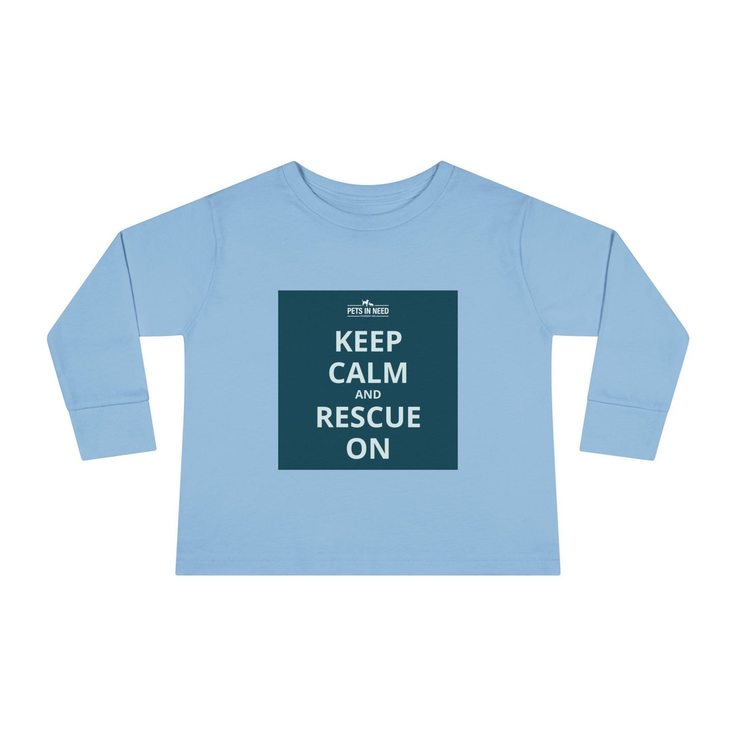 Toddler Long Sleeve Tee - Keep Calm and Rescue On