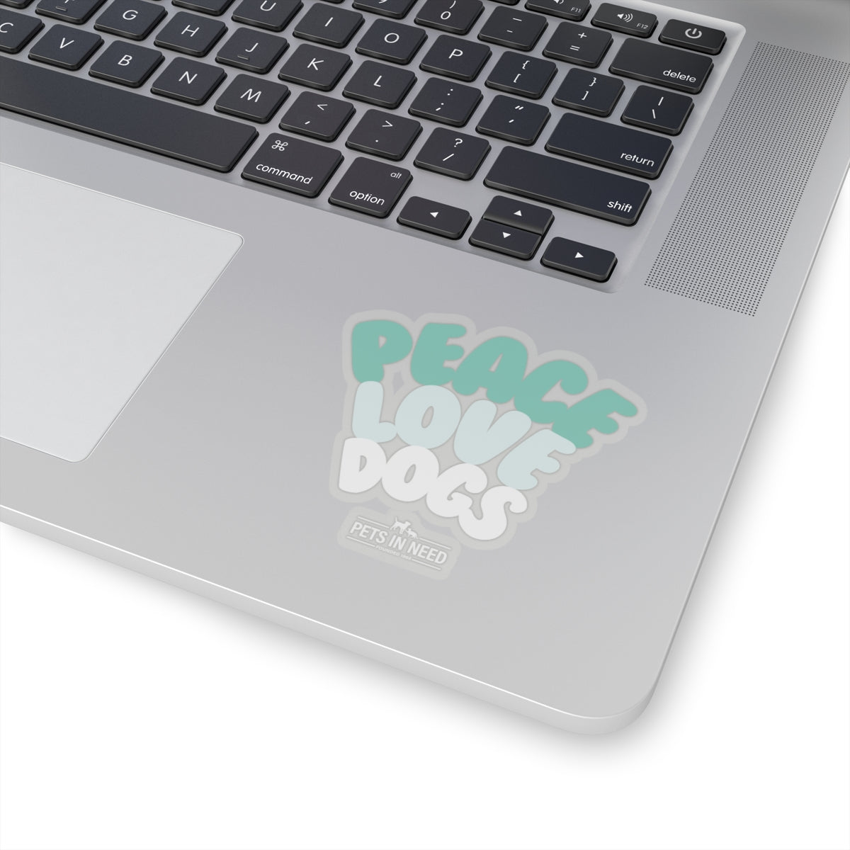 Peace Love Dogs Kiss-Cut Stickers for Dog Lovers