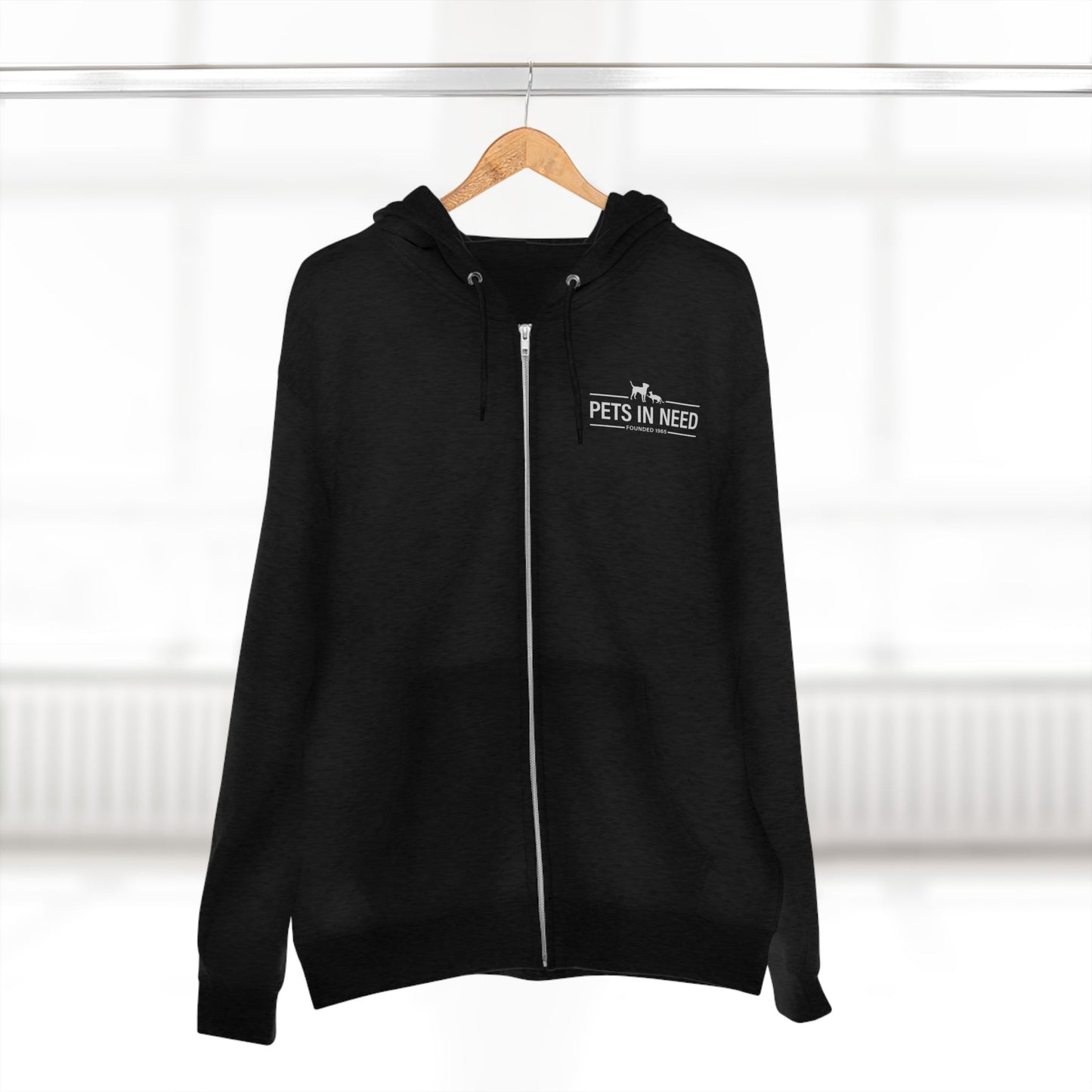 Pets in Need Zip Hoodie - Cozy Hoodie for Animal Lovers