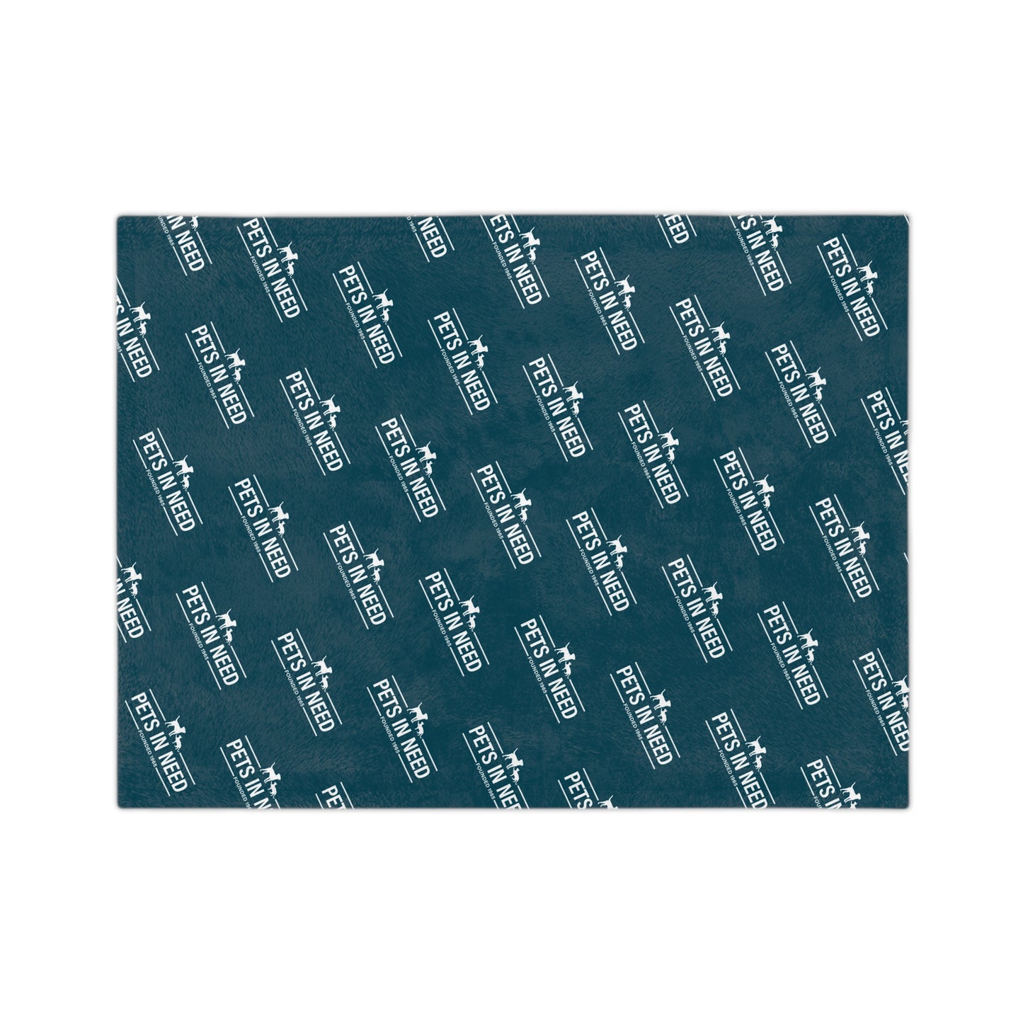 Pets in Need Velveteen Microfiber Blanket