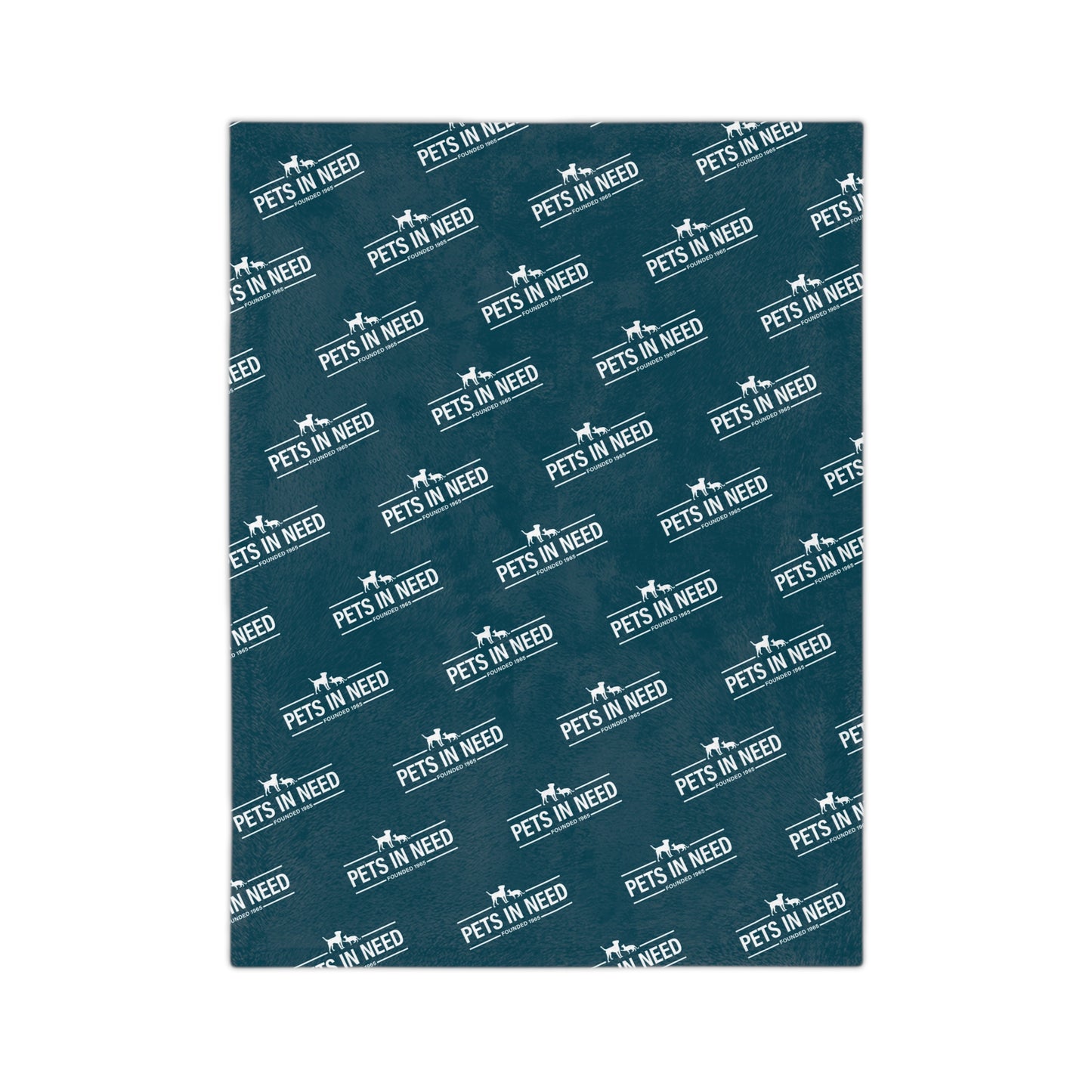 Pets in Need Velveteen Microfiber Blanket