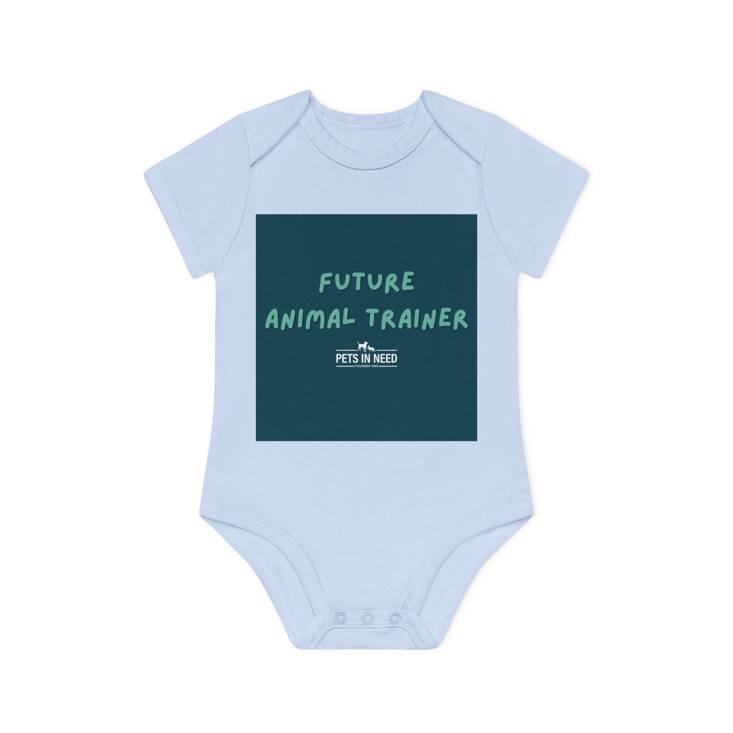 Future Animal Trainer Baby Organic Short Sleeve Bodysuit