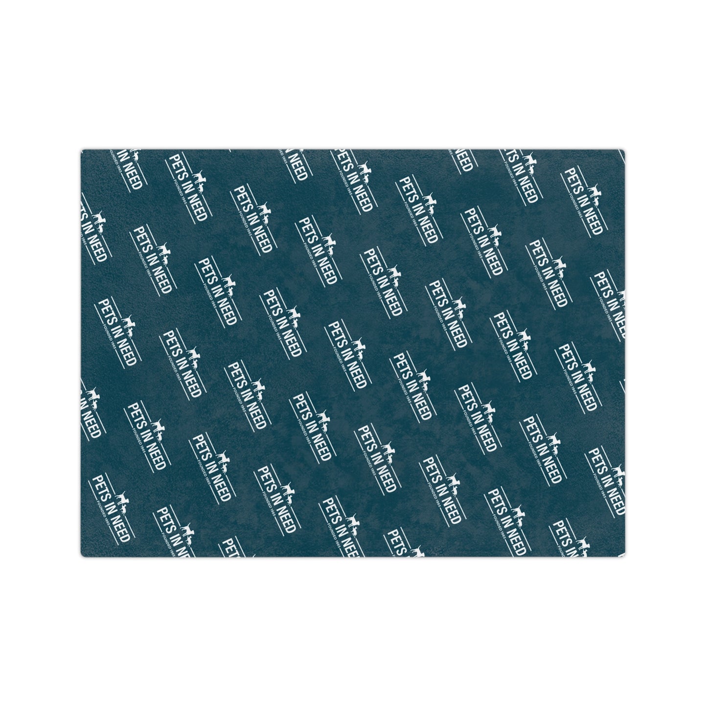 Pets in Need Velveteen Microfiber Blanket