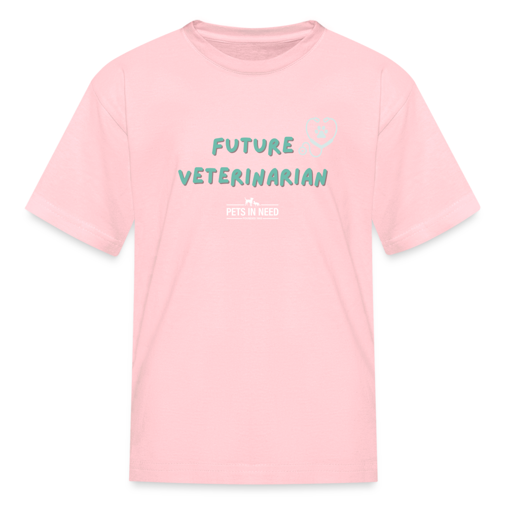 Future Veterinarian Kids' T-Shirt - pink