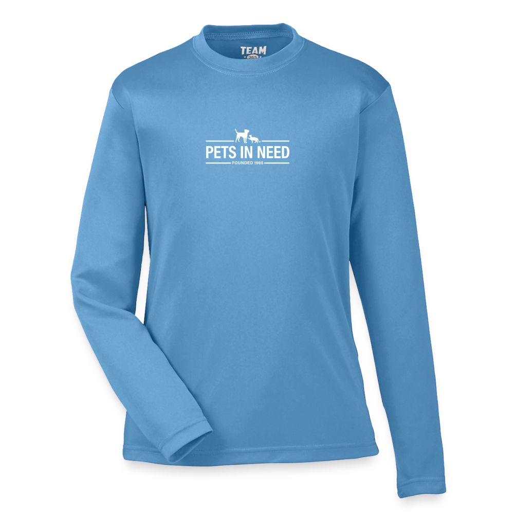 Pets In Need Long-Sleeve T-Shirt - light blue