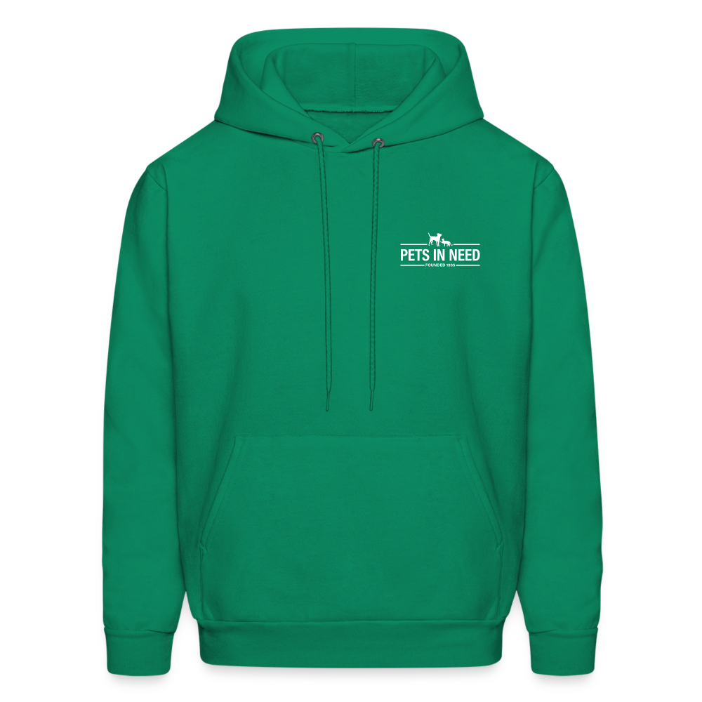 Pets In Need Logo Hoodie - kelly green