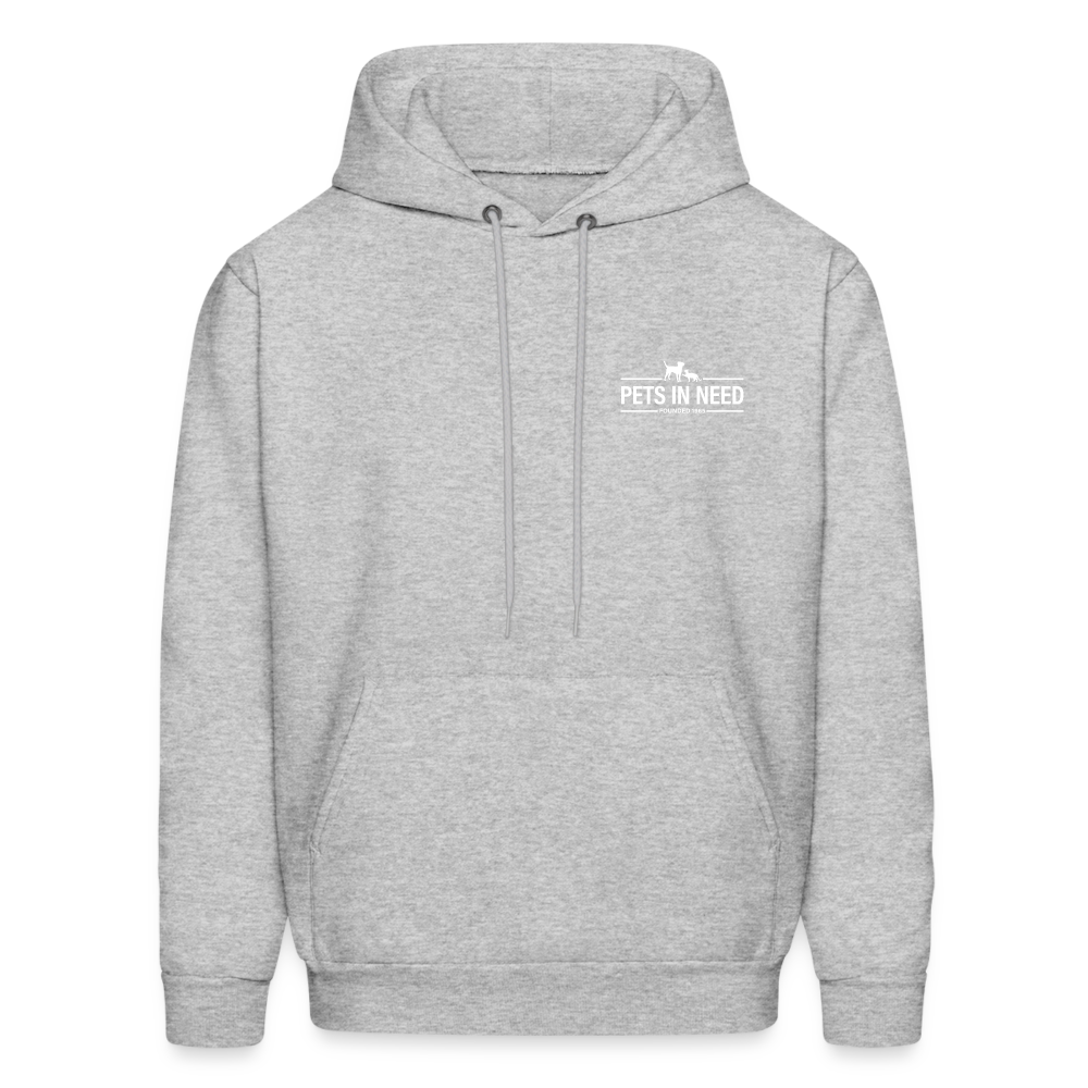 Pets In Need Logo Hoodie - heather gray