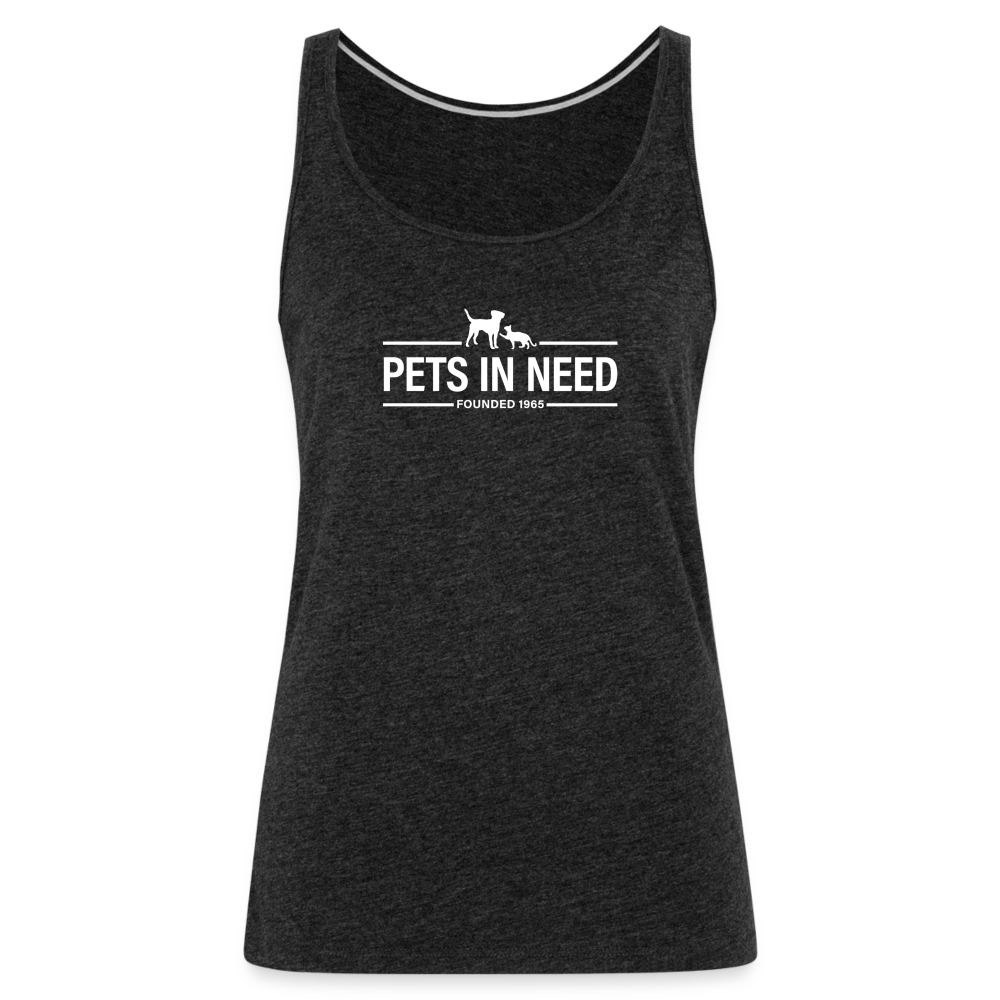 Women’s Premium Tank Top - charcoal grey