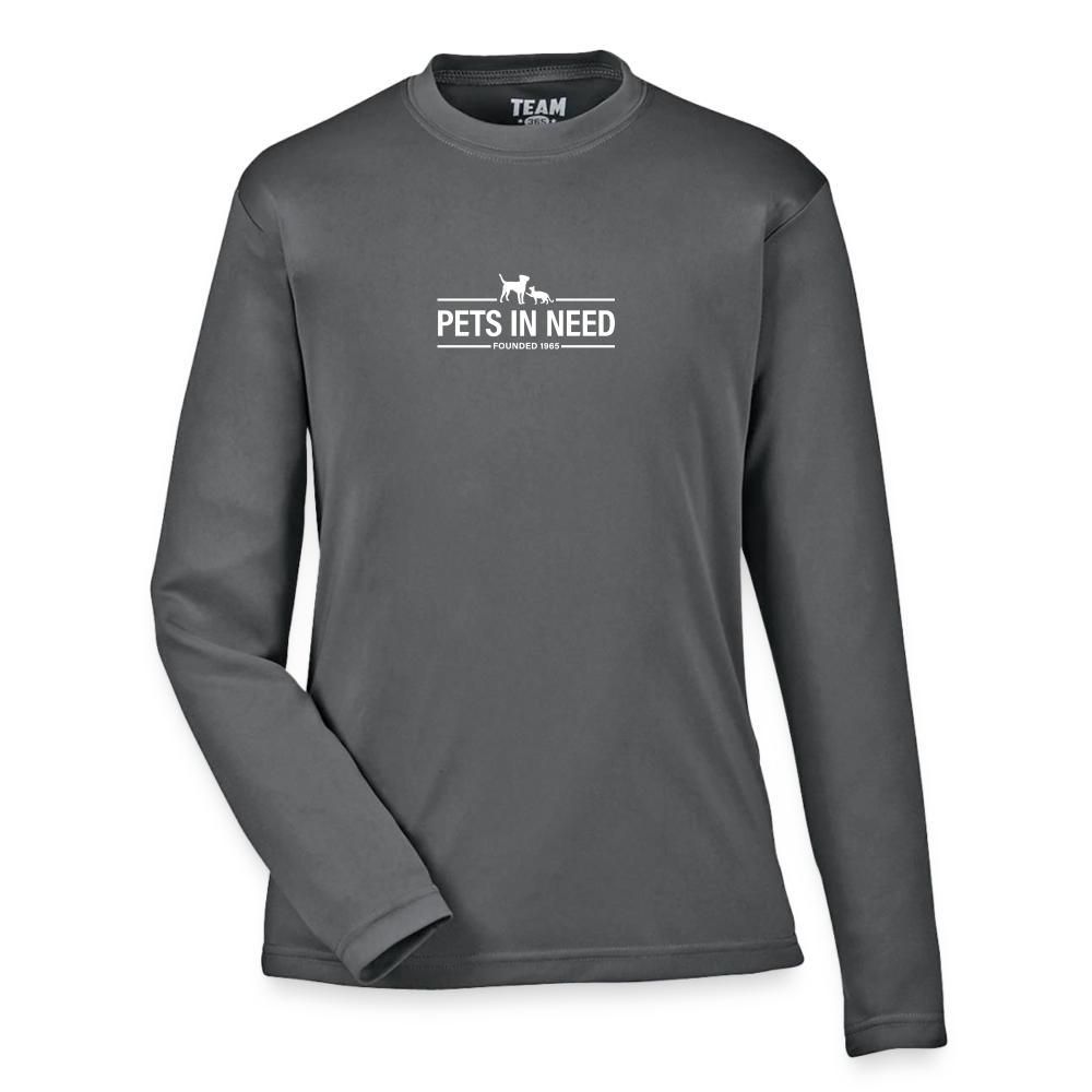 Pets In Need Long-Sleeve T-Shirt - graphite