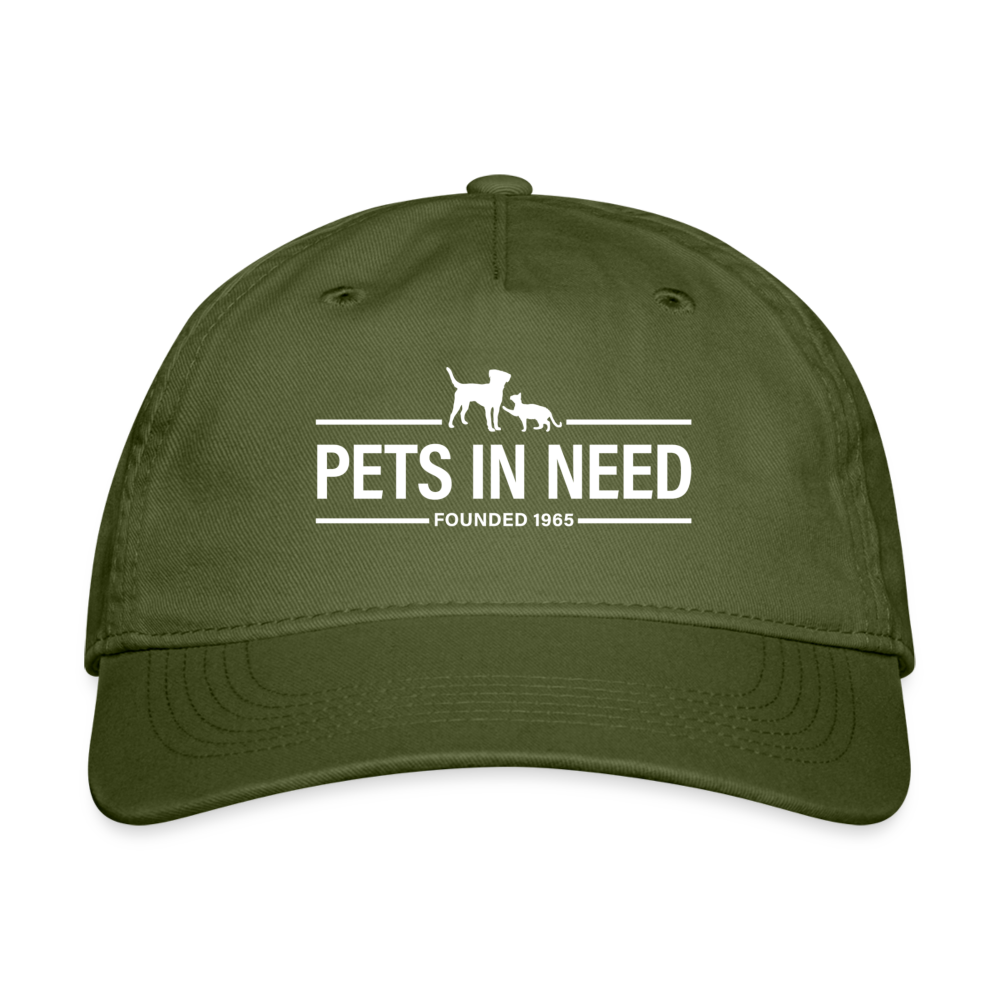 Pets In Need Baseball Cap - olive green