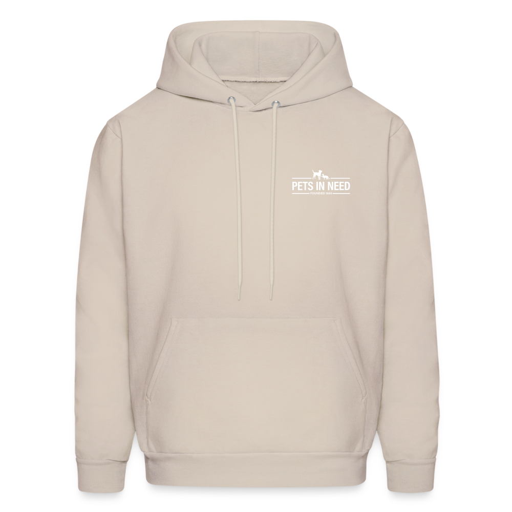 Pets In Need Logo Hoodie - Sand