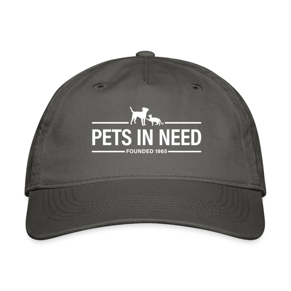 Pets In Need Baseball Cap - charcoal