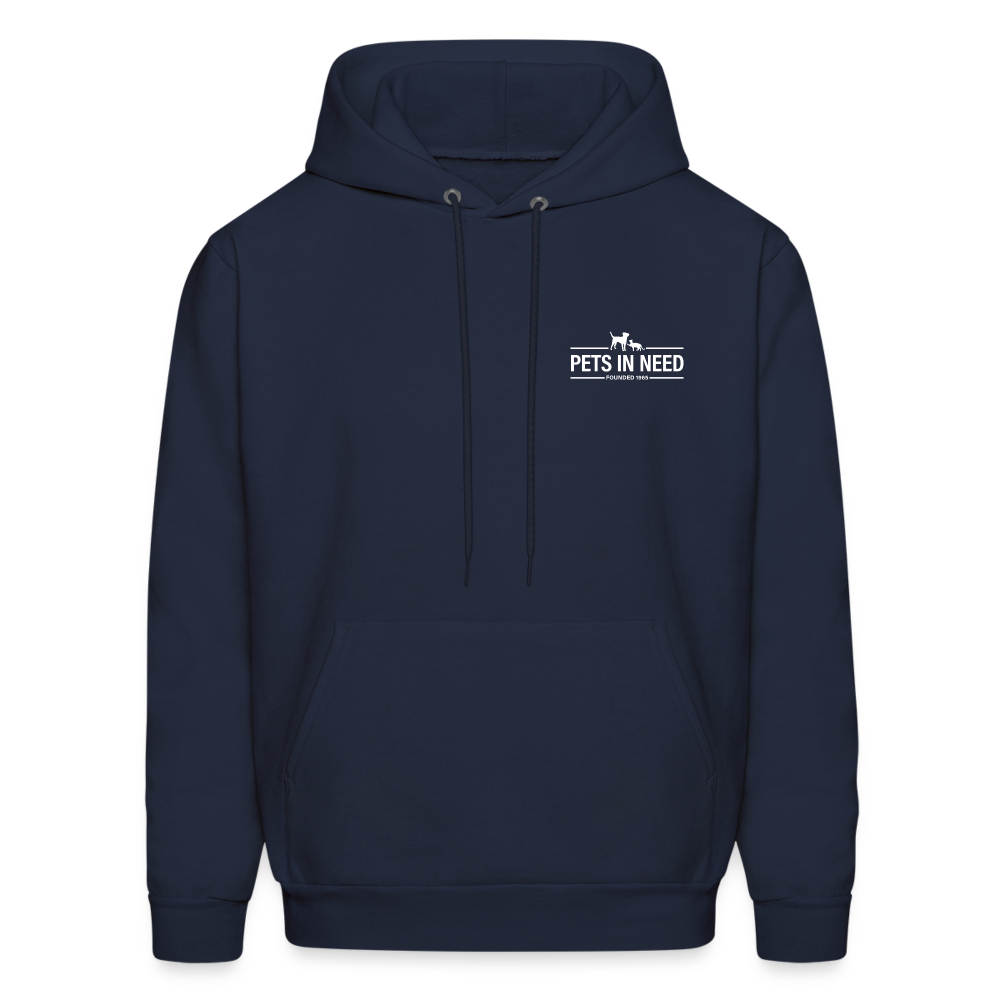 Pets In Need Logo Hoodie - navy