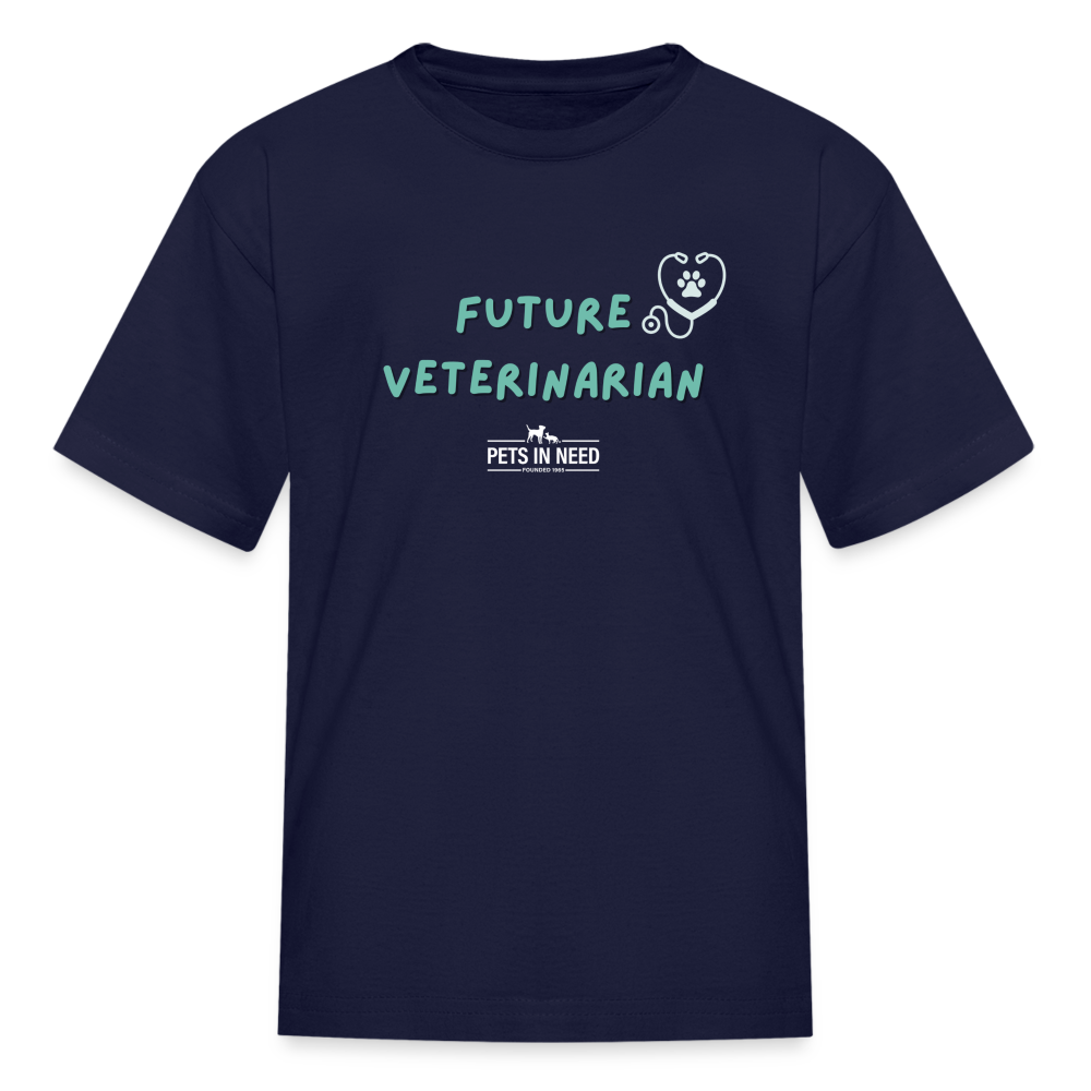 Future Veterinarian Kids' T-Shirt - navy