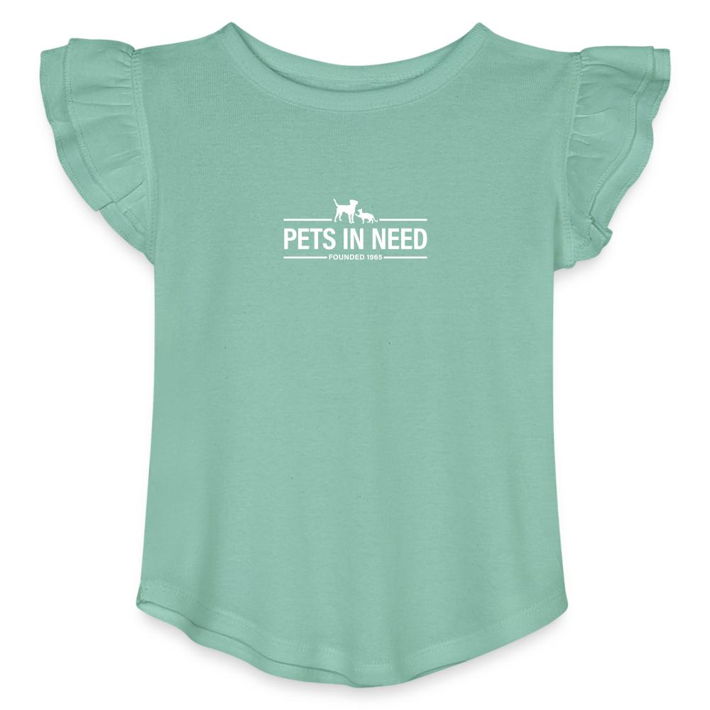 Pets In Need Girls Flutter T-shirt - saltwater