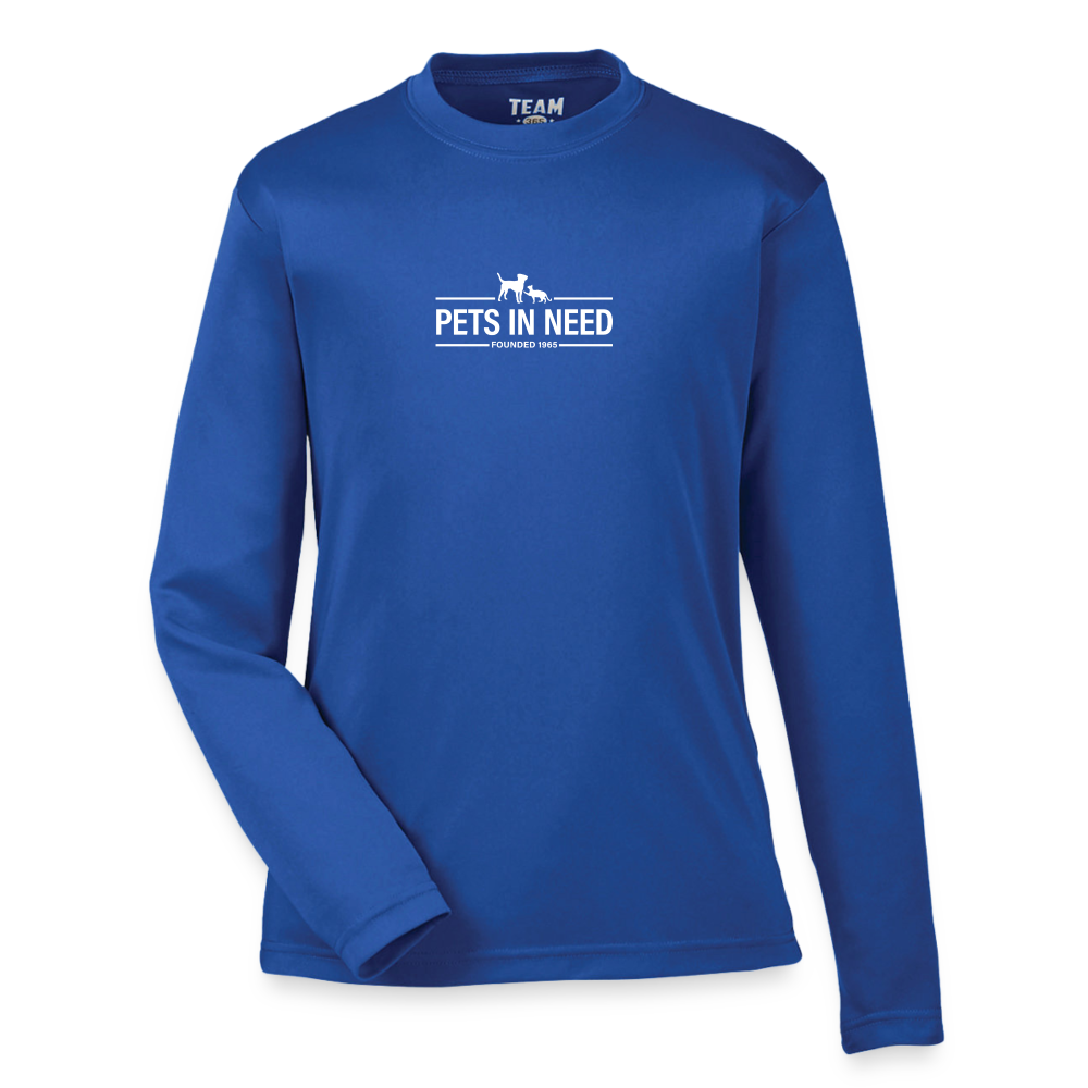 Pets In Need Long-Sleeve T-Shirt - royal blue