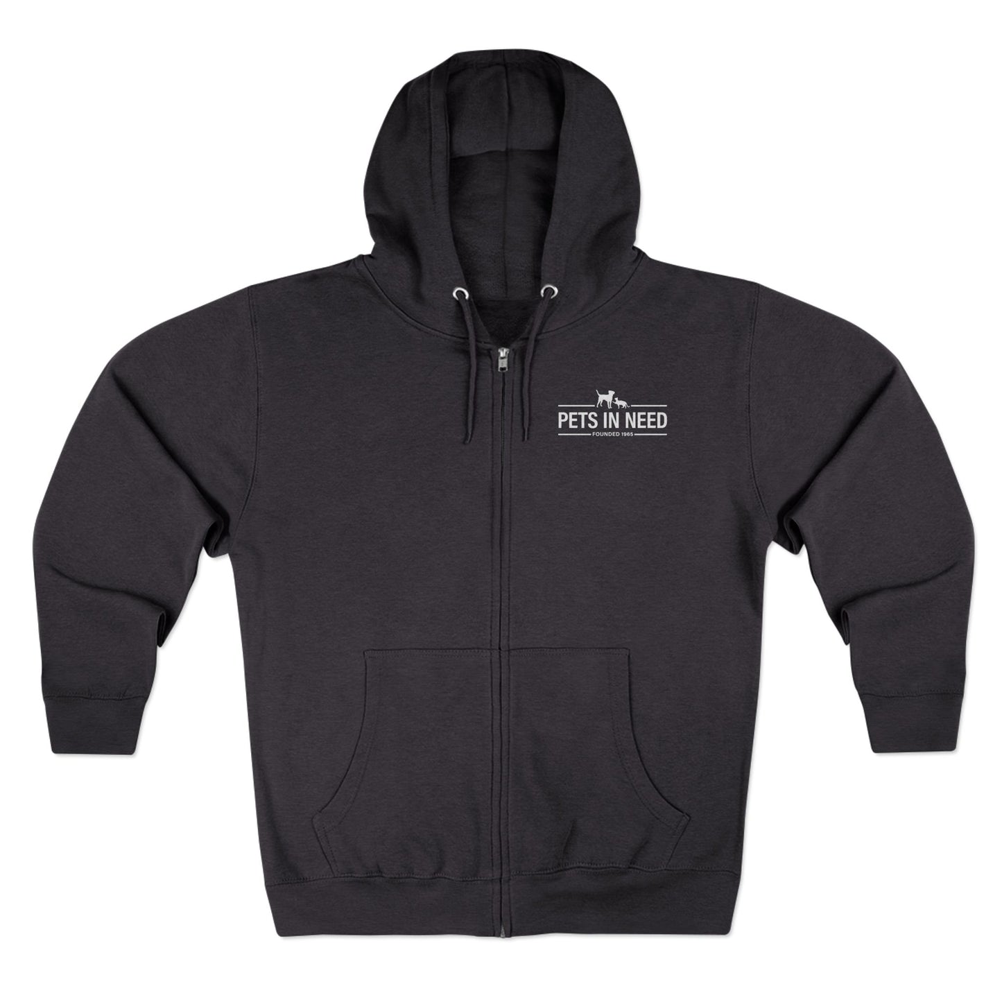 Pets in Need Zip Hoodie - Cozy Hoodie for Animal Lovers