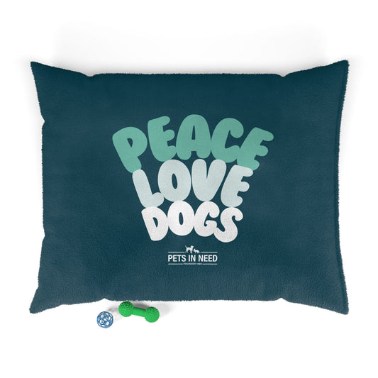 Peace Love Dogs Pet Bed