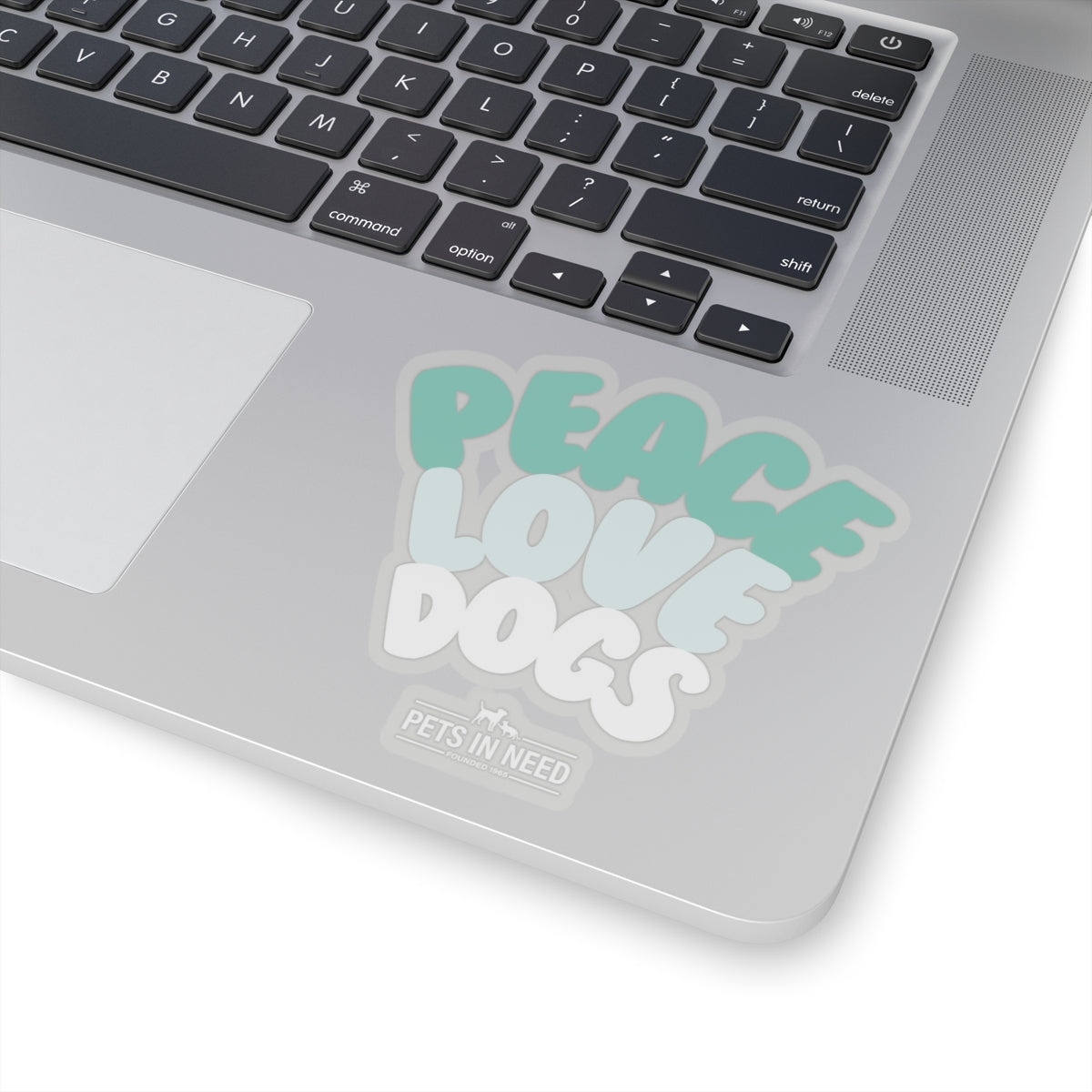 Peace Love Dogs Kiss-Cut Stickers for Dog Lovers