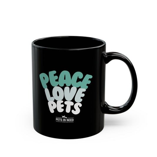 Peace Love Pets Coffee Mug - Perfect Gift for Pet Lovers