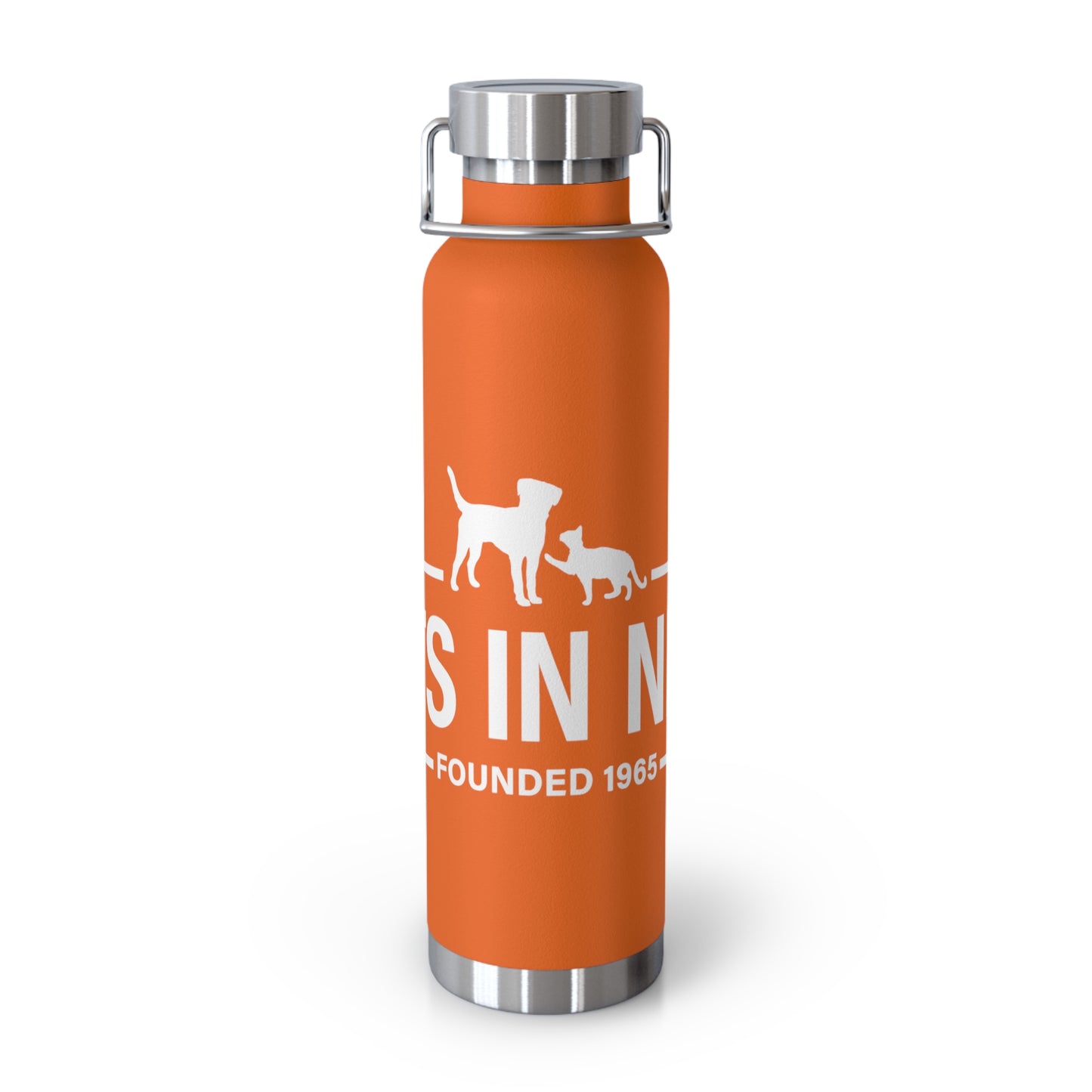 Copper Pets Insulated Bottle - 22oz Water Bottle for Animal Lovers