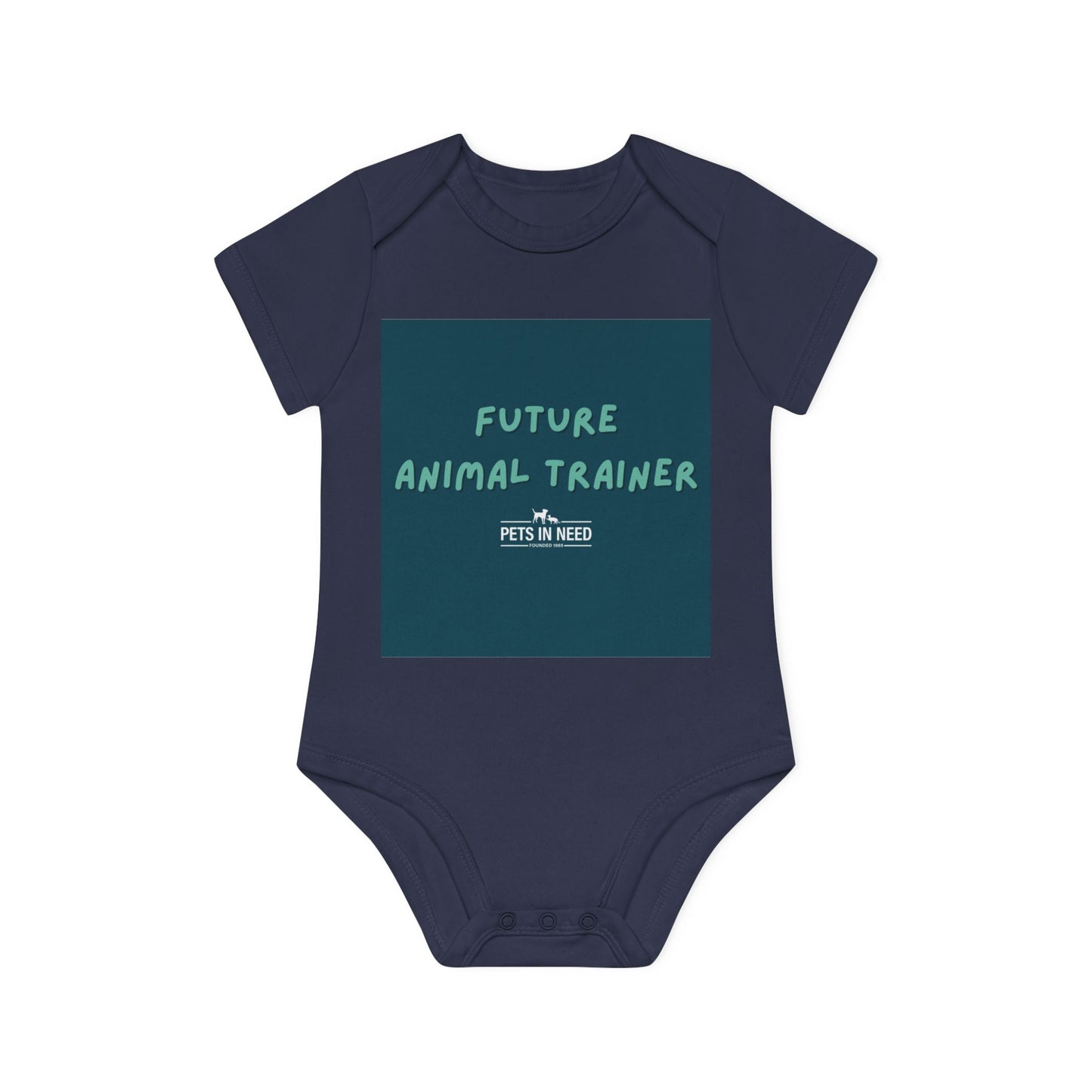 Future Animal Trainer Baby Organic Short Sleeve Bodysuit