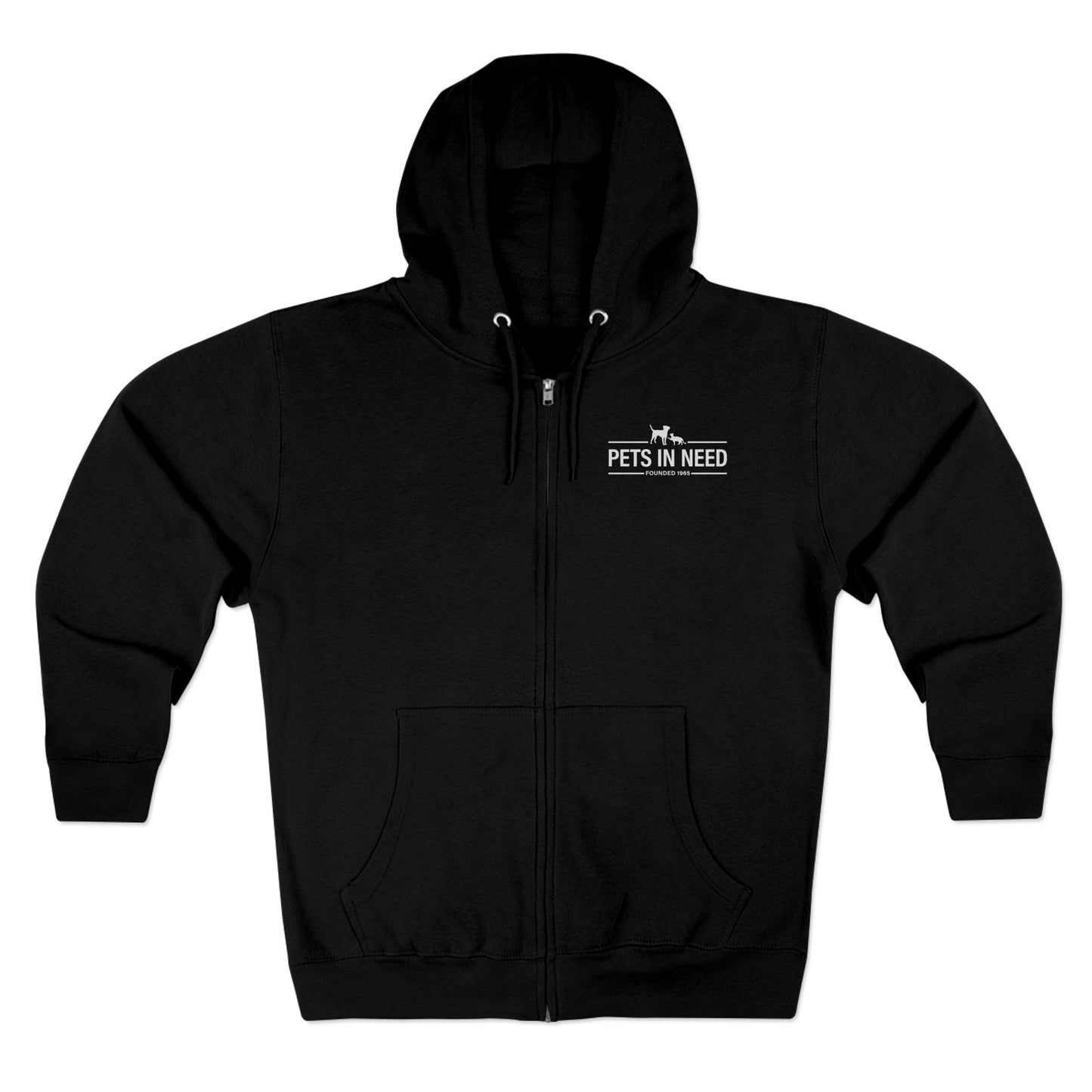 Pets in Need Zip Hoodie - Cozy Hoodie for Animal Lovers