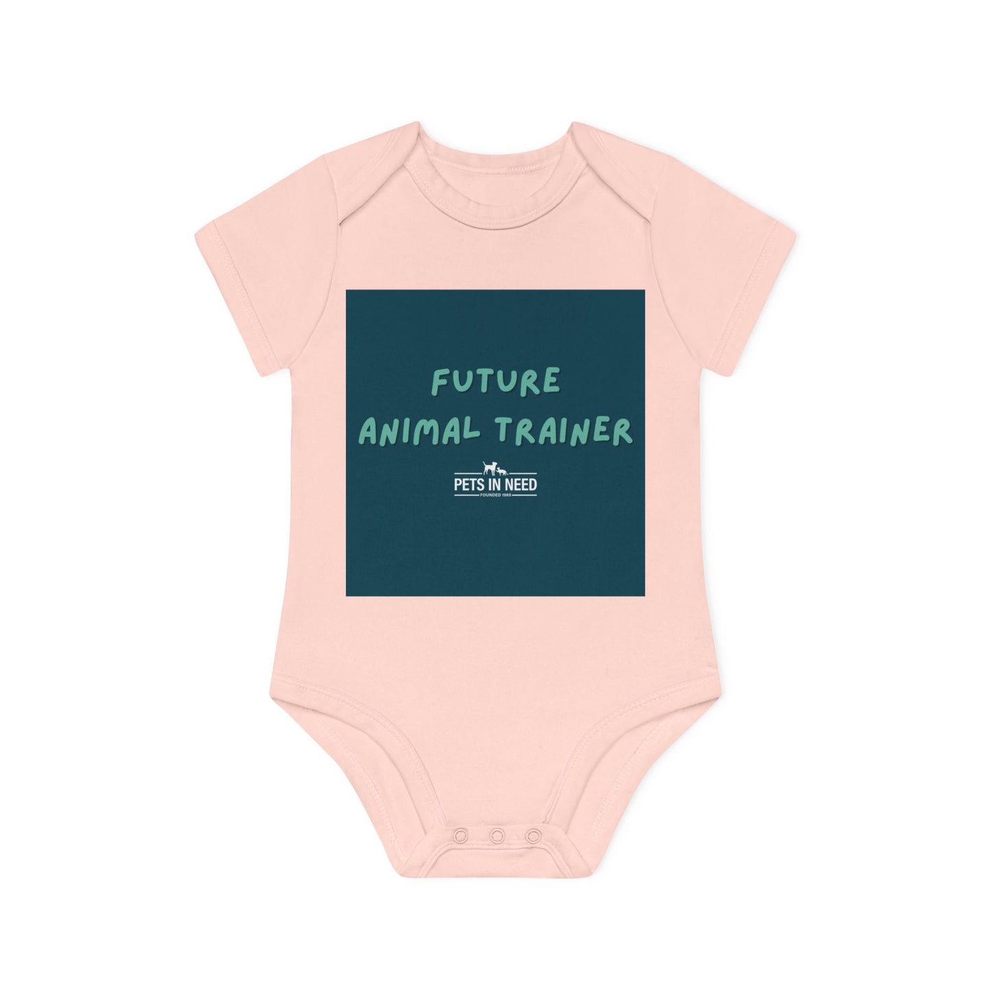 Future Animal Trainer Baby Organic Short Sleeve Bodysuit