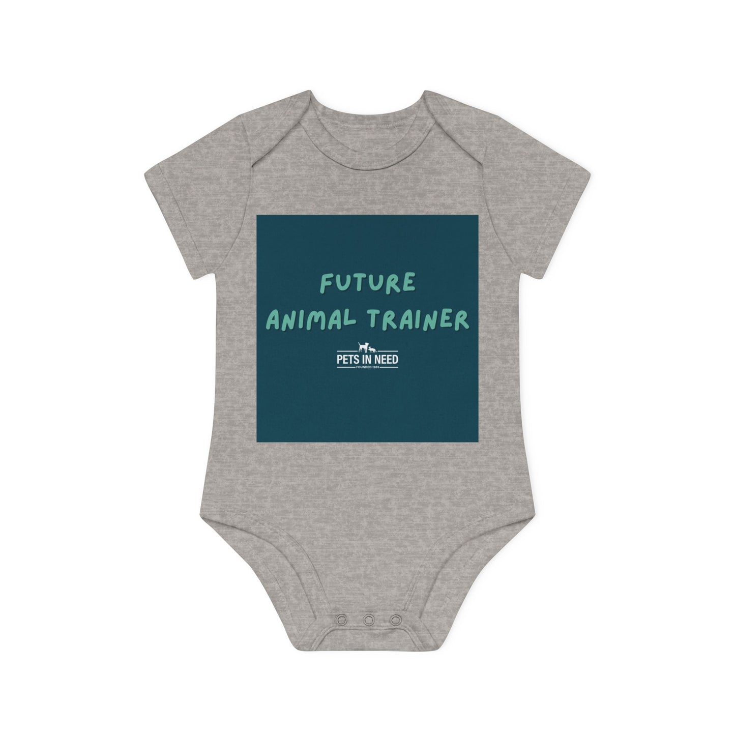 Future Animal Trainer Baby Organic Short Sleeve Bodysuit