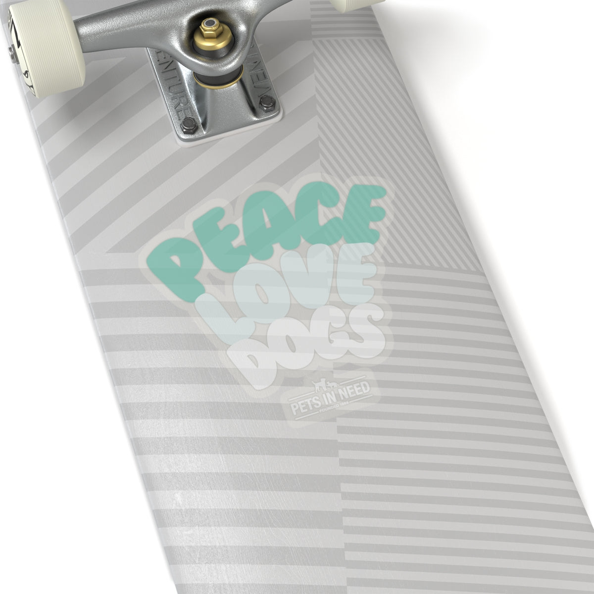 Peace Love Dogs Kiss-Cut Stickers for Dog Lovers