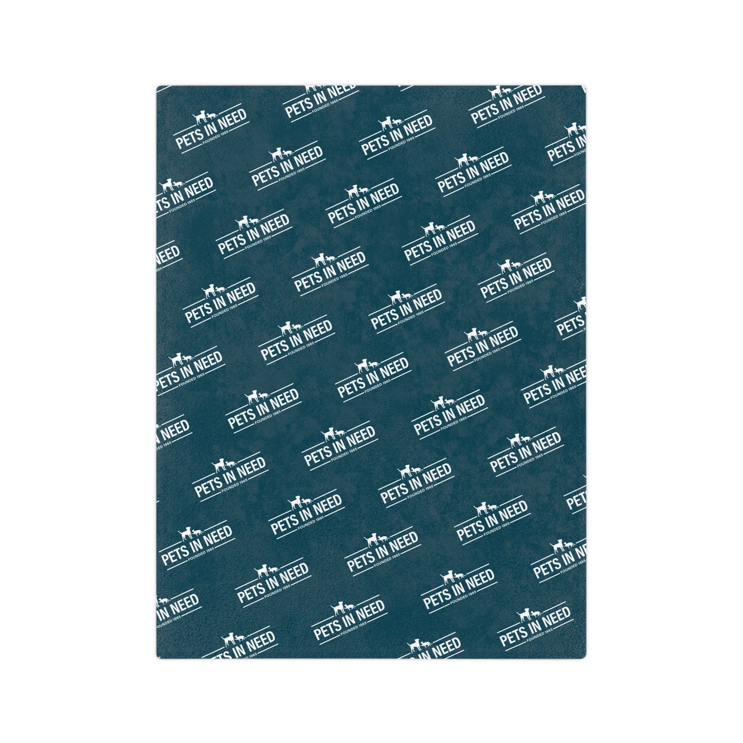 Pets in Need Velveteen Microfiber Blanket